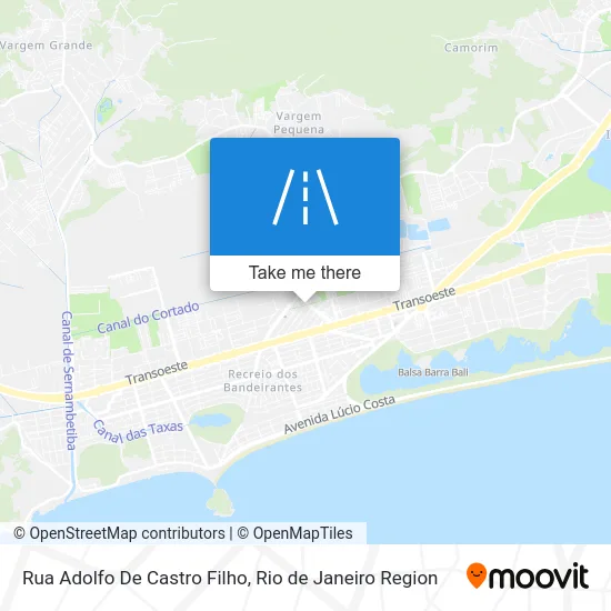 Rua Adolfo De Castro Filho map