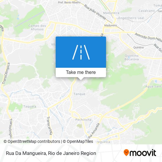 Rua Da Mangueira map