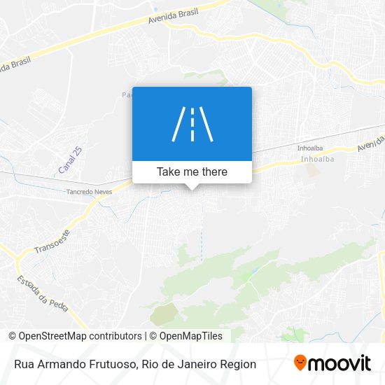 Rua Armando Frutuoso map