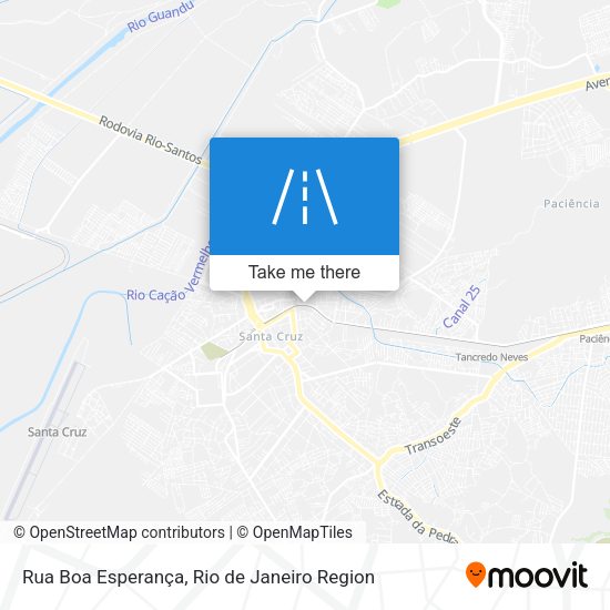 Rua Boa Esperança map