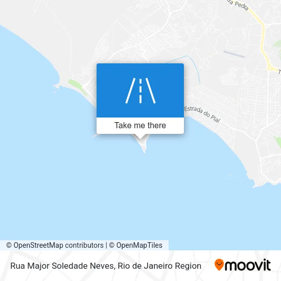 Rua Major Soledade Neves map