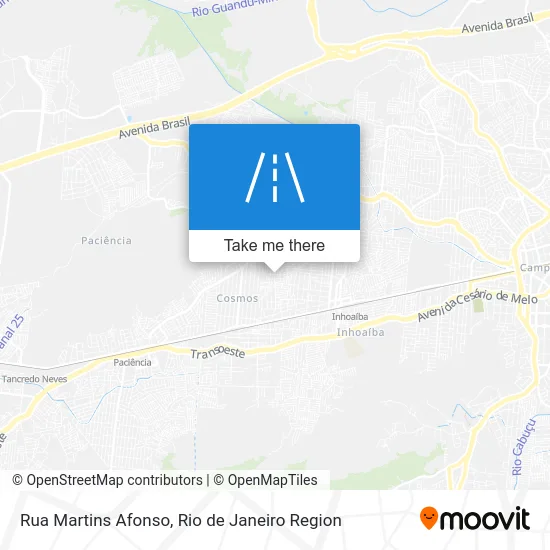 Rua Martins Afonso map