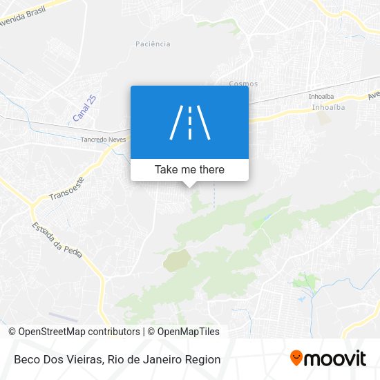 Beco Dos Vieiras map