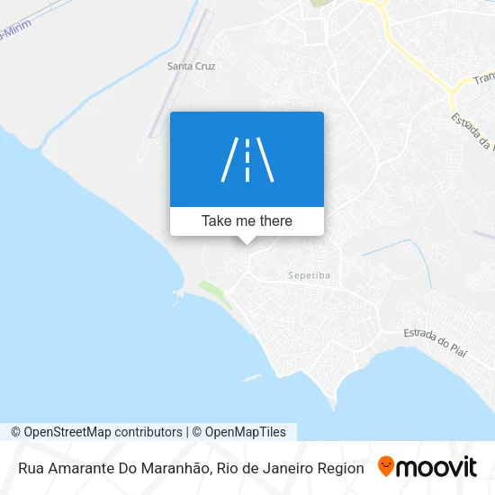 Rua Amarante Do Maranhão map