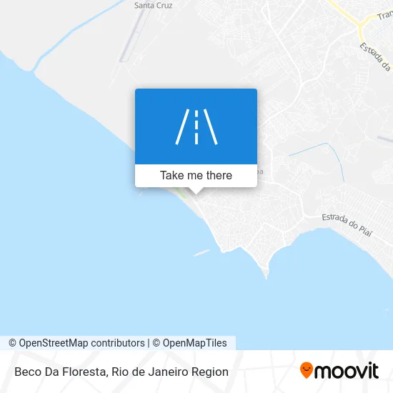 Beco Da Floresta map