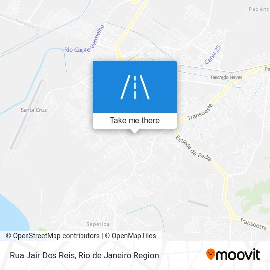 Rua Jair Dos Reis map