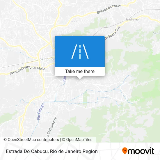 Estrada Do Cabuçu map