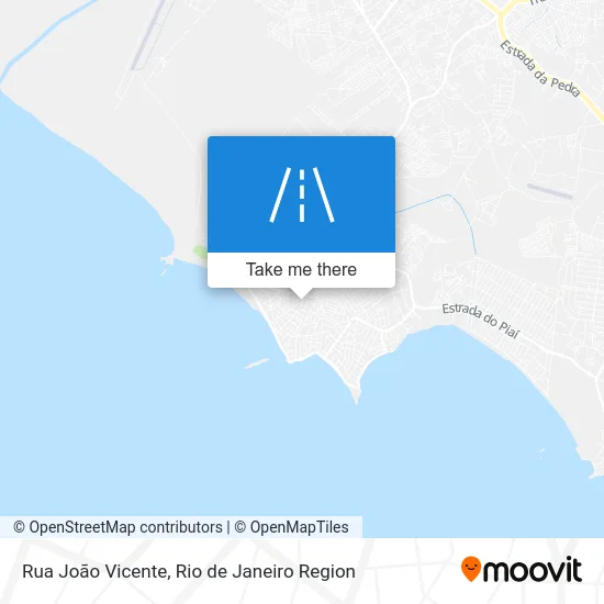 Rua João Vicente map