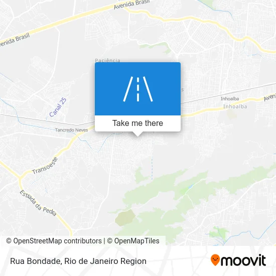 Rua Bondade map