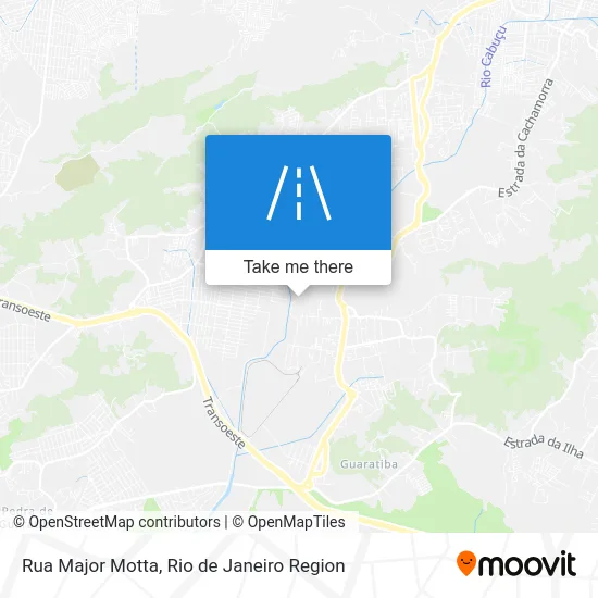 Rua Major Motta map