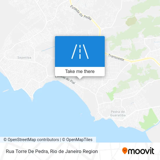 Rua Torre De Pedra map