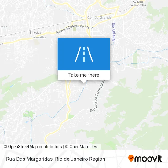 Rua Das Margaridas map
