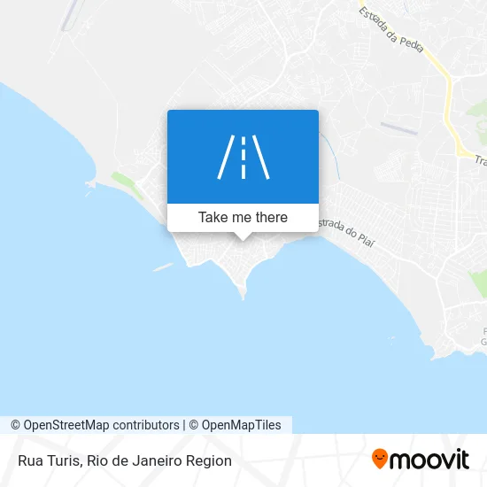Rua Turis map