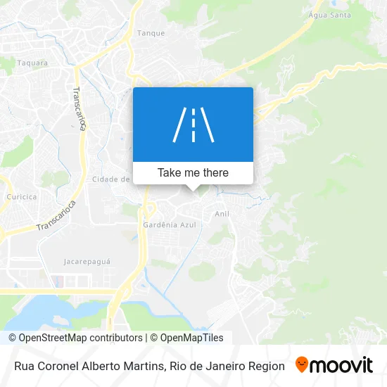 Rua Coronel Alberto Martins map