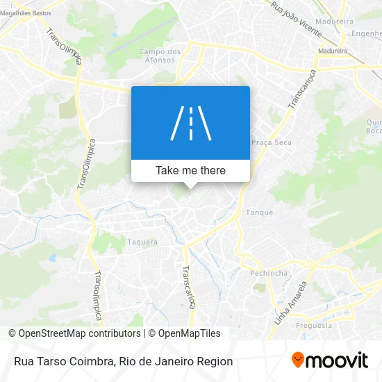Rua Tarso Coimbra map
