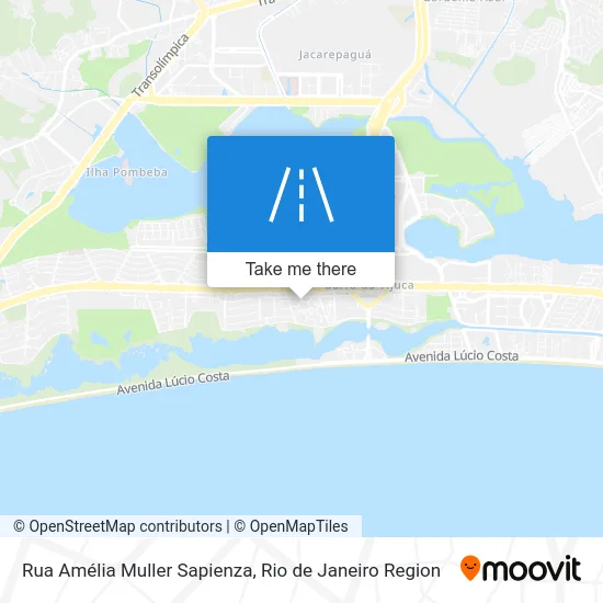 Rua Amélia Muller Sapienza map