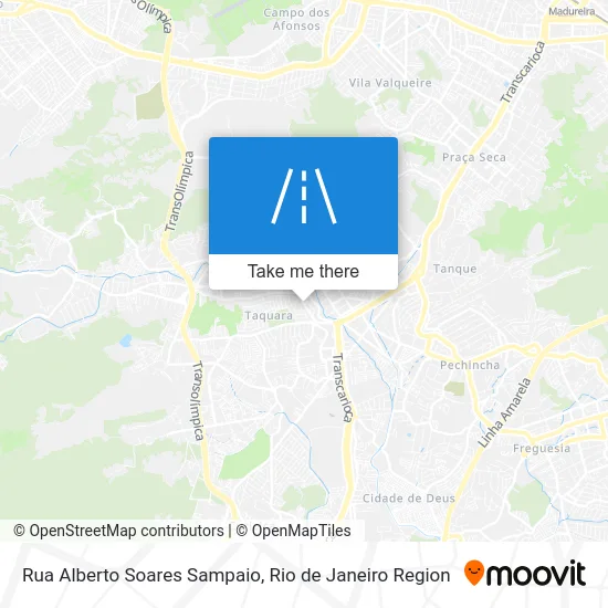 Rua Alberto Soares Sampaio map