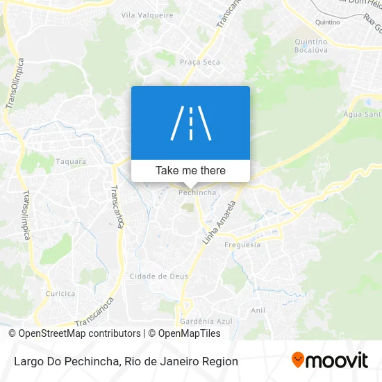 Largo Do Pechincha map