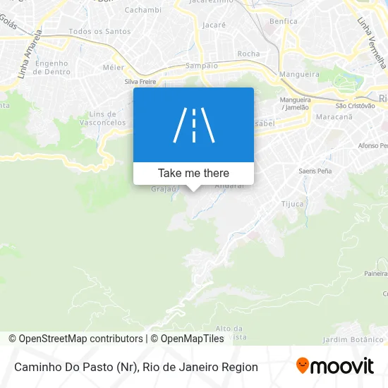 Caminho Do Pasto (Nr) map