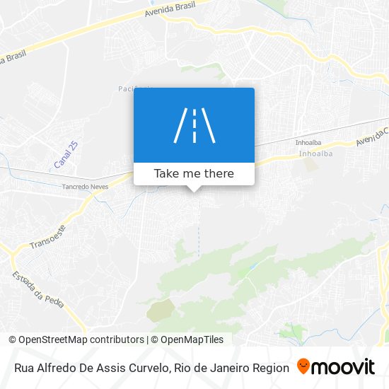 Rua Alfredo De Assis Curvelo map