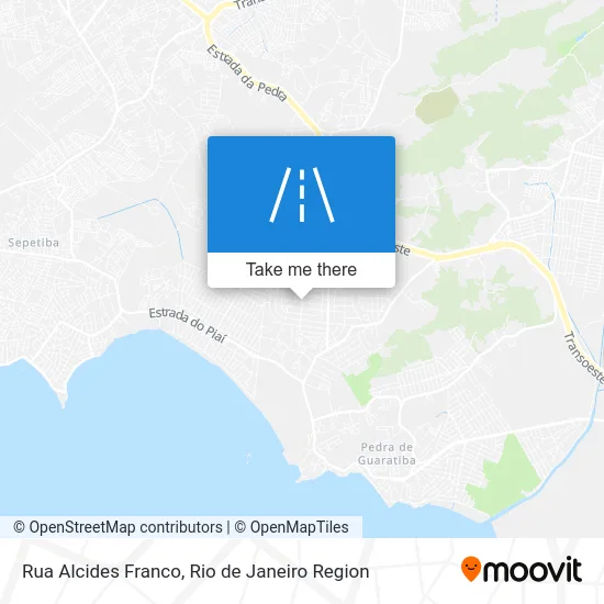 Rua Alcides Franco map