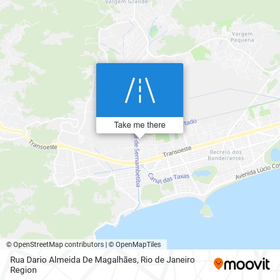 Rua Dario Almeida De Magalhães map
