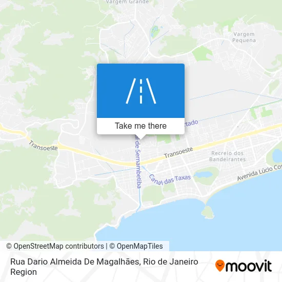 Rua Dario Almeida De Magalhães map
