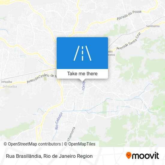 Rua Brasilândia map