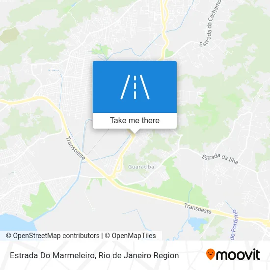 Estrada Do Marmeleiro map