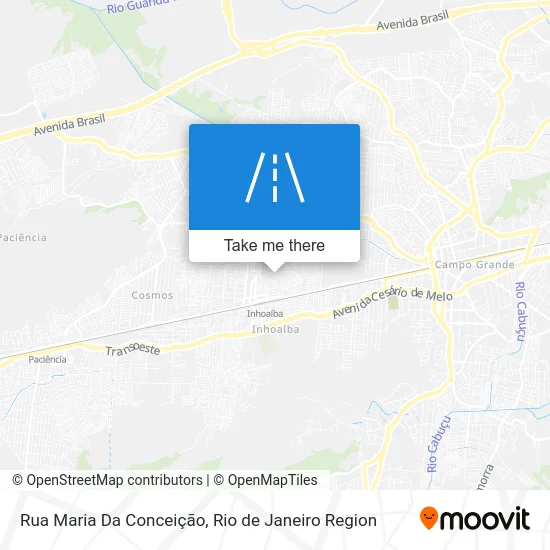Rua Maria Da Conceição map