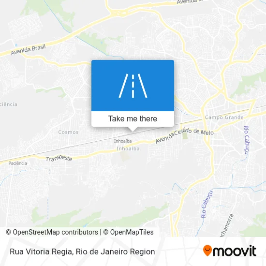 Rua Vitoria Regia map