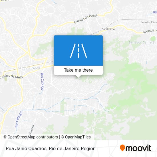 Rua Janio Quadros map
