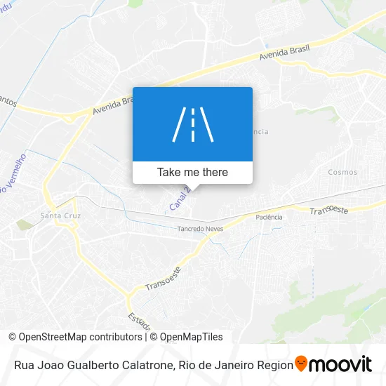 Rua Joao Gualberto Calatrone map