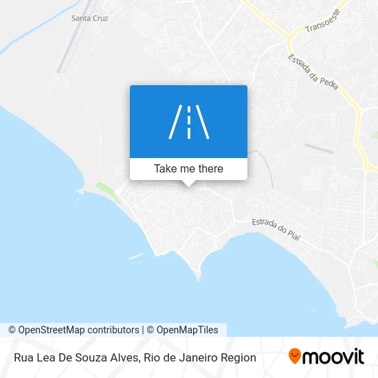 Rua Lea De Souza Alves map