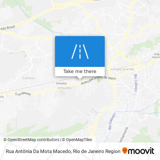 Rua Antônia Da Mota Macedo map