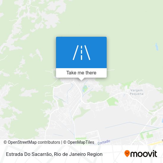 Estrada Do Sacarrão map