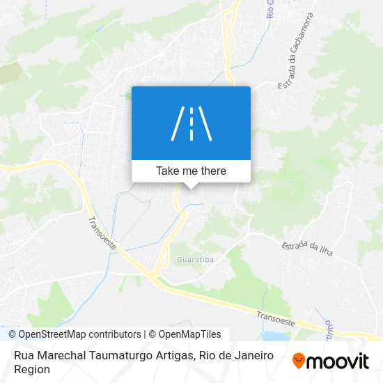 Rua Marechal Taumaturgo Artigas map