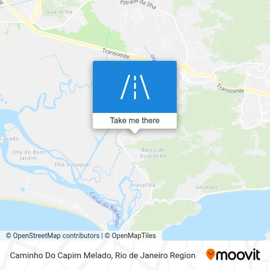 Caminho Do Capim Melado map