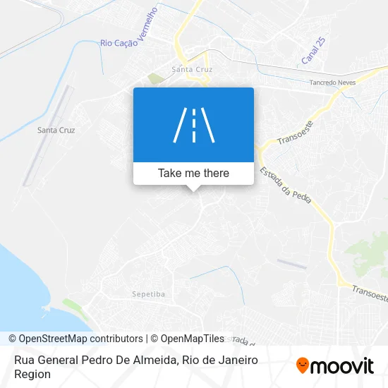 Rua General Pedro De Almeida map