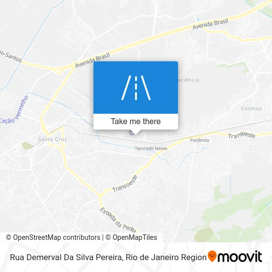 Rua Demerval Da Silva Pereira map