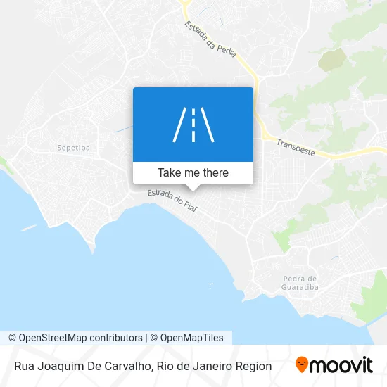 Rua Joaquim De Carvalho map