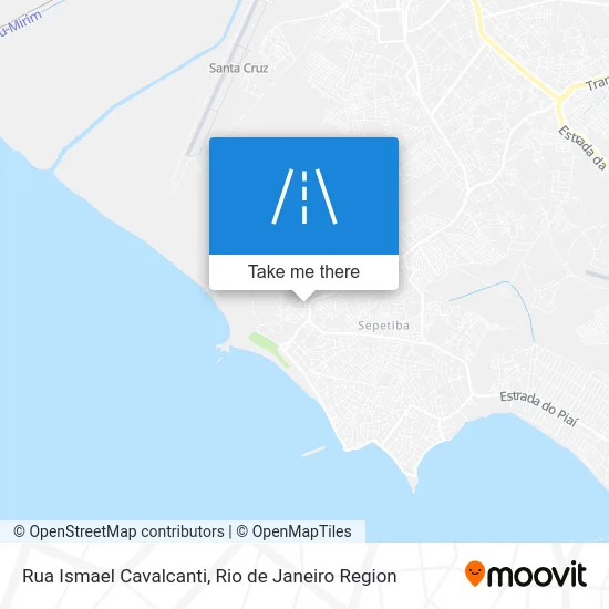 Rua Ismael Cavalcanti map
