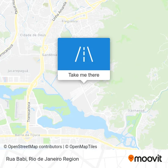 Rua Babi map