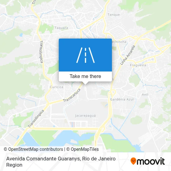 Avenida Comandante Guaranys map