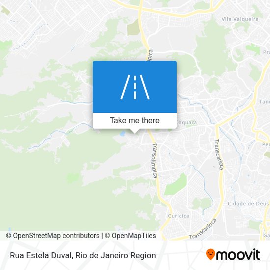 Rua Estela Duval map