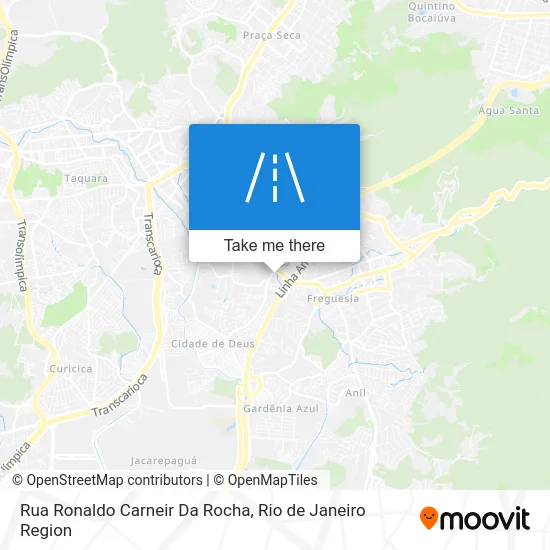 Rua Ronaldo Carneir Da Rocha map