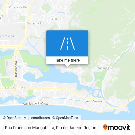 Rua Francisco Mangabeira map