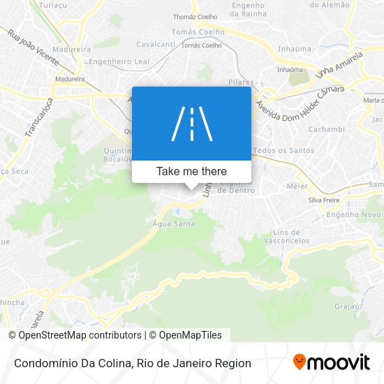 Condomínio Da Colina map
