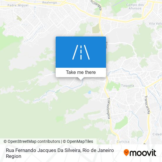 Mapa Rua Fernando Jacques Da Silveira