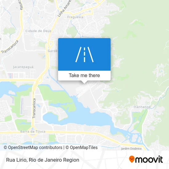 Rua Lirio map